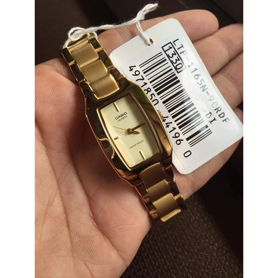 Casio Vintage Ltp 1165n 9c Gold Plated Watch For Women Shopee Philippines