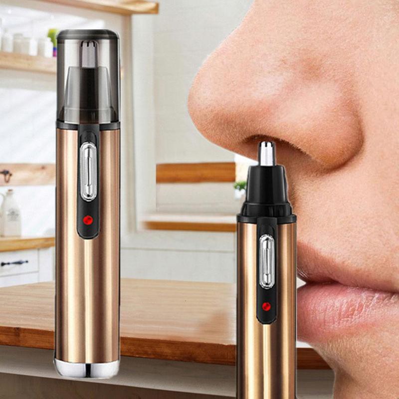 woman's nose trimmer