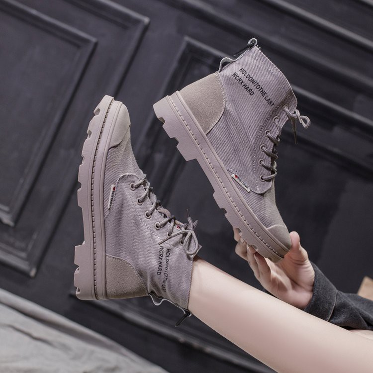 red bottom flat boots