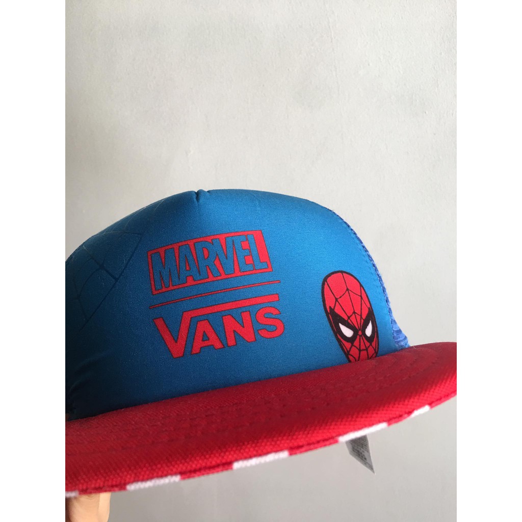 vans spiderman hat