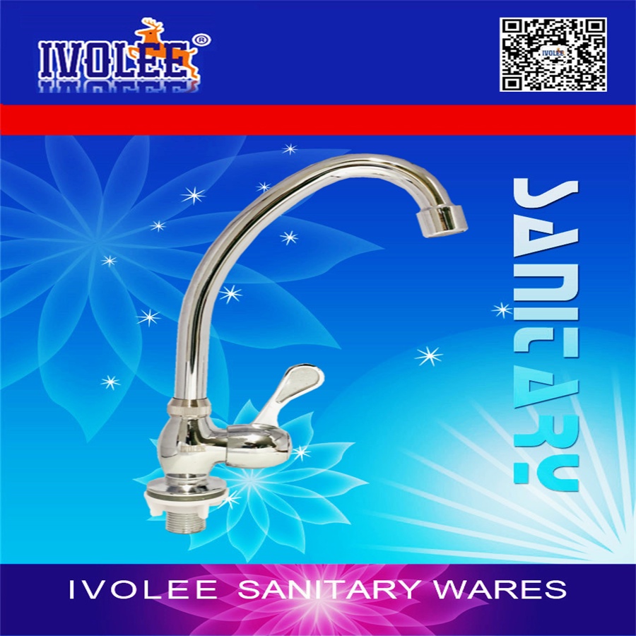 IVOLEE Flexible Kitchen Faucet 360 Universal Faucet Wash Basin Vertical