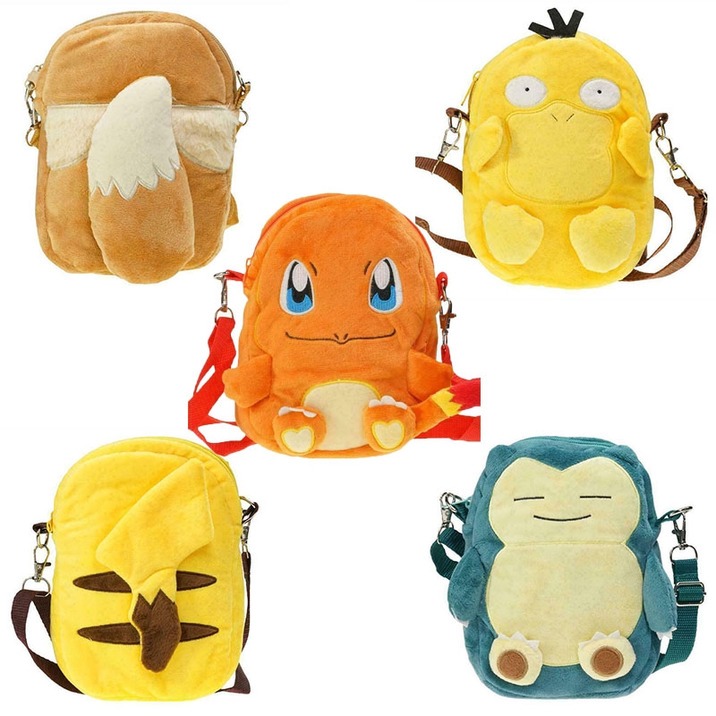 pokemon snorlax plush backpack