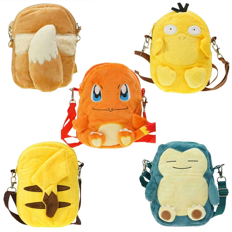 snorlax plush backpack