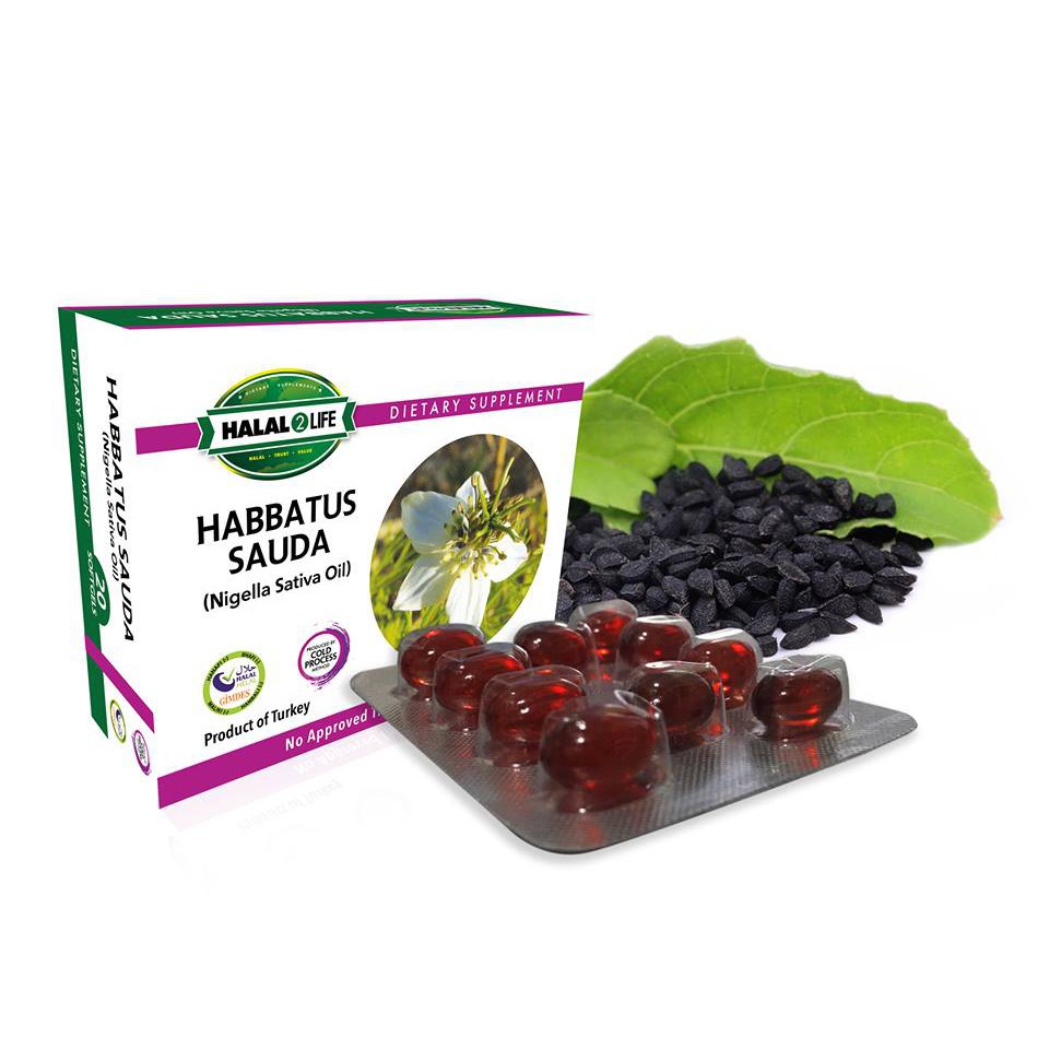 Habbatus Sauda 20 Softgels Capsule (Black Seed) | Shopee