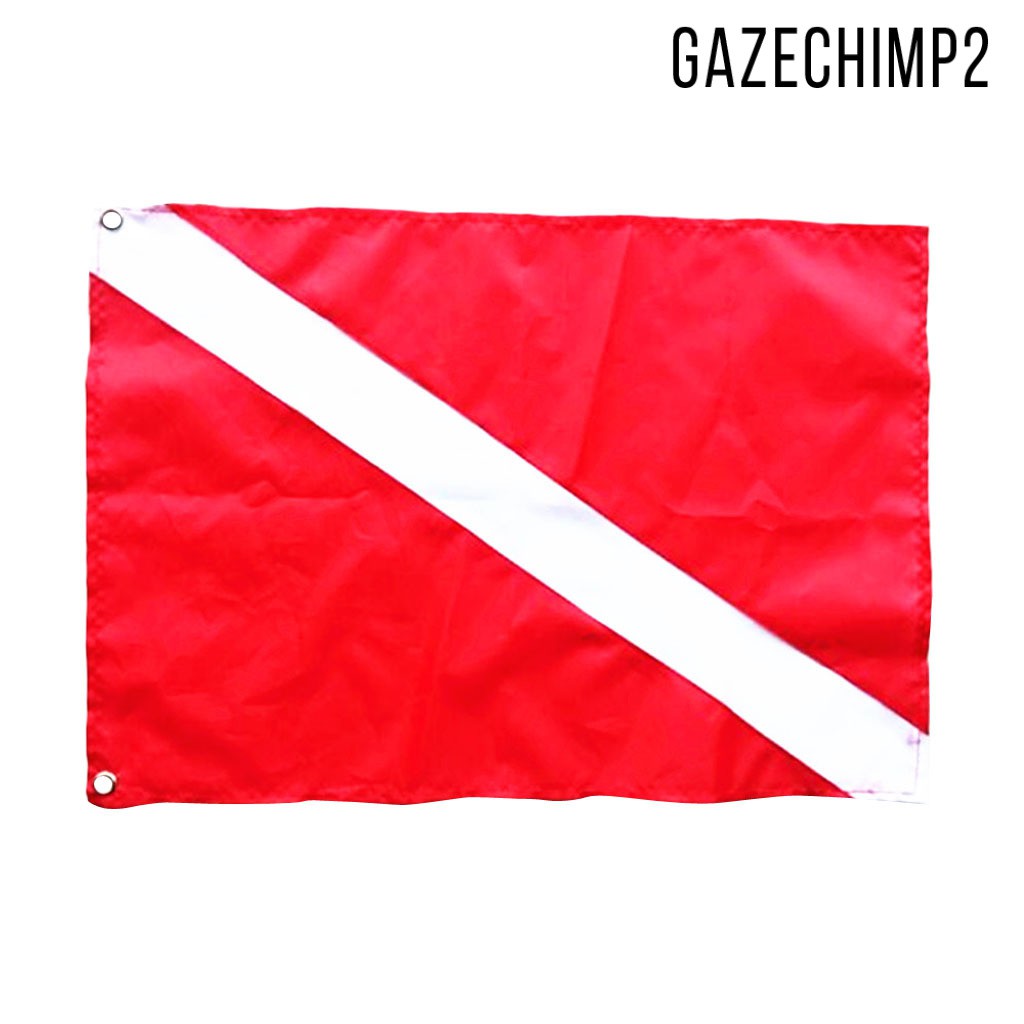 Inzopo Red & White Polyester Diver Down Kayak Boat Flag Scuba Flag Underwater Diving Spearfishing Signal Gear Equipment Inzopo Red & White Polyester Diver Down Kayak Boat Flag Scuba Flag Underwater Diving Spearfishing Signal Gear Equipment