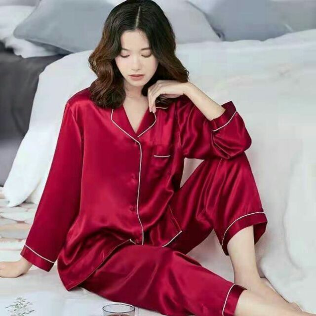 silk pj outfit