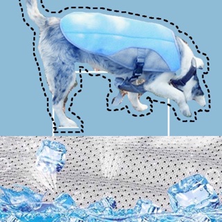 GUGUpet collection summer dog cooling vest #8