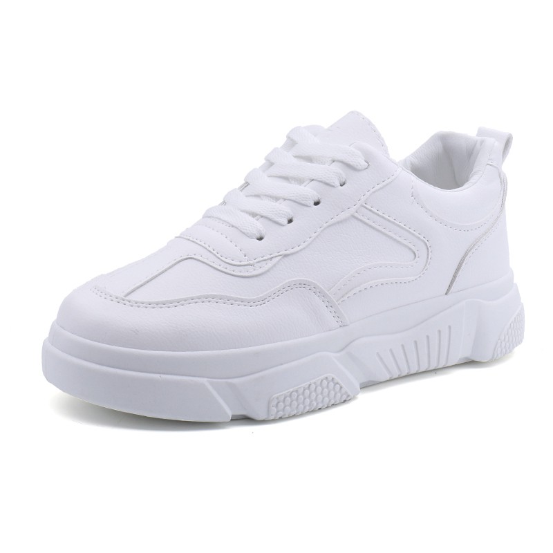 womens white platform shoes