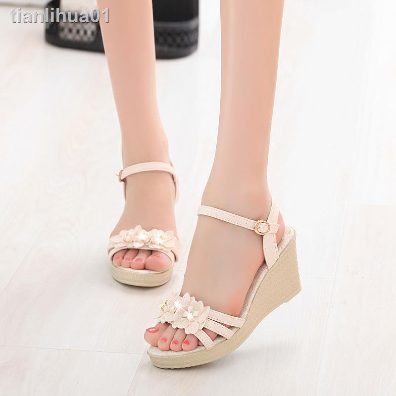 women's shoes high wedge heels