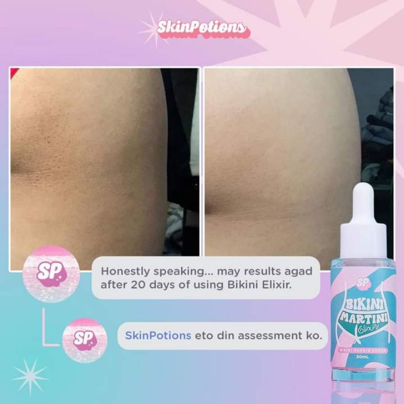 Skinpotions Bikini Martini Elixir Repair Whitening Serum presyo ₱295