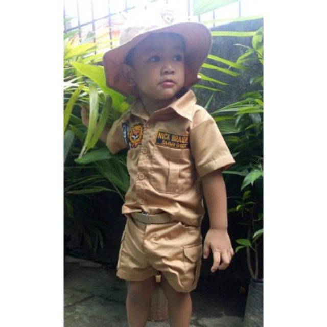 safari outfit for 1 year old boy