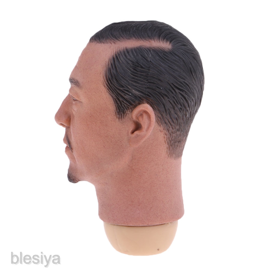 1//6 Action Figure Male Head Sculpture Model Carved for 12inch Body Accessory