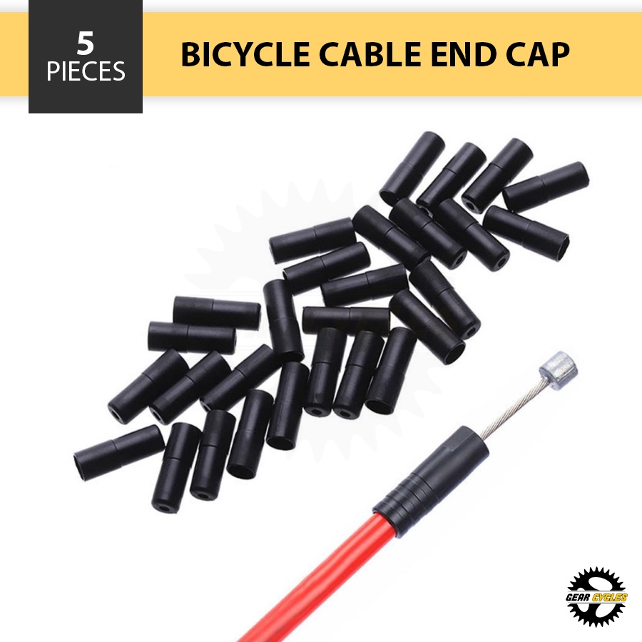 5 PCS Plastic Bike Brake Shift End Cap Cover Mountain Road Bike MTB