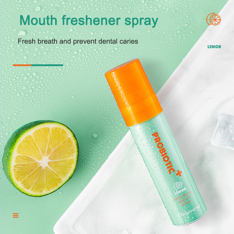 PROBIOTIC Mouth Spray Fresh Breath Mouthwash for Bad Breath Treatment ...