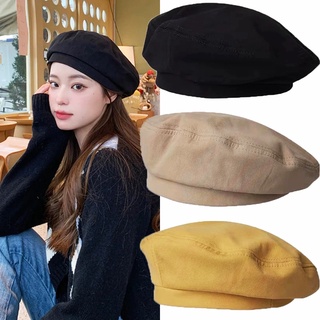 Octagonal Cotton Warm Caps For Women/ Fashion Retro Thin Beret/ Spring Summer Hats