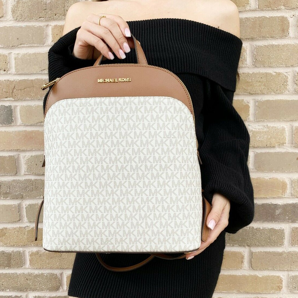 michael michael kors signature large backpack