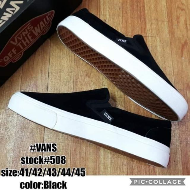 vans slip on 41