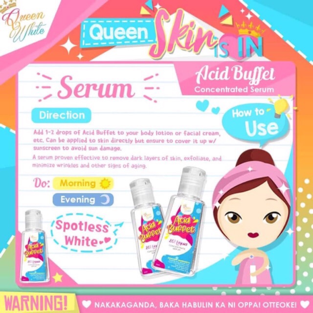 acid buffet serum