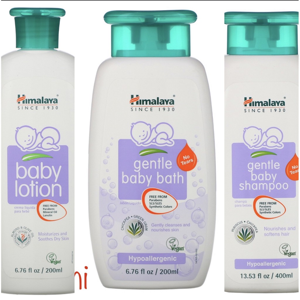 Himalaya Baby Shampoo Bath And Lotion Shopee Philippines