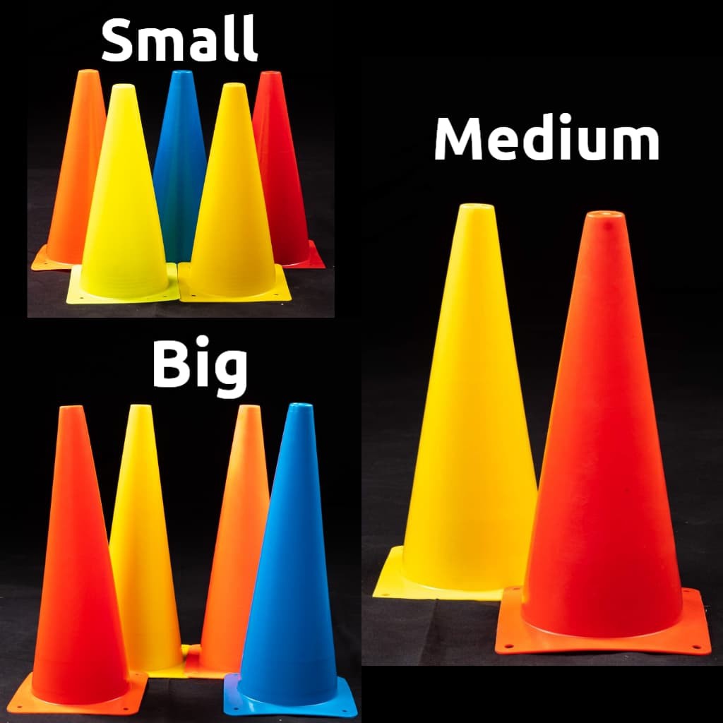 small training cones