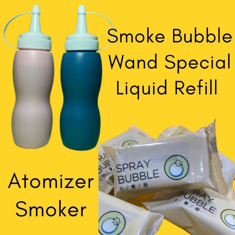 Smoke Bubble Special Liquid Solution & Smoker addon / Refill 60ml