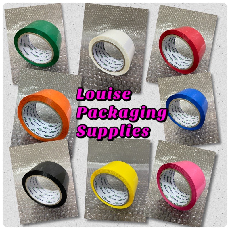 Colored Packaging Tapes 2” assorted colors Shopee Philippines