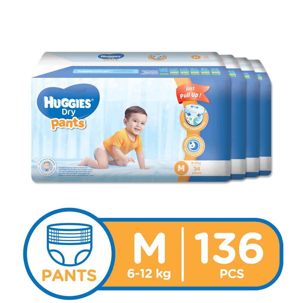 huggies pants medium