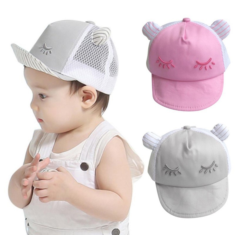 pink baby baseball cap