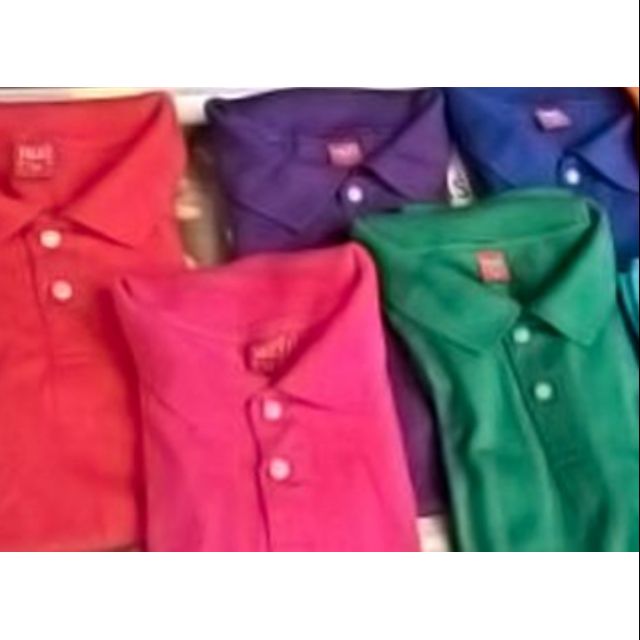 Yalex Polo Shirt Color Chart