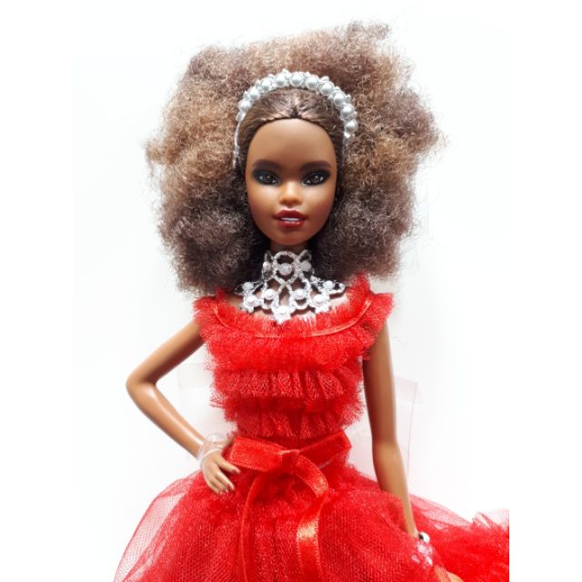 2018 christmas barbie doll