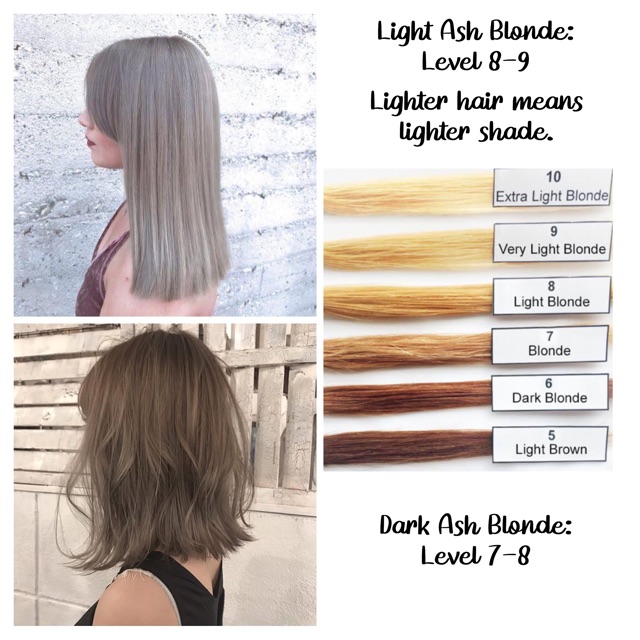 Dark Ash Blonde Bleach And Color Shopee Philippines