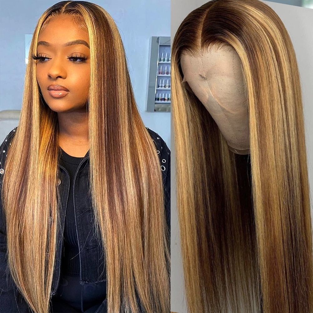 full lace human hair wig 30 inches blonde