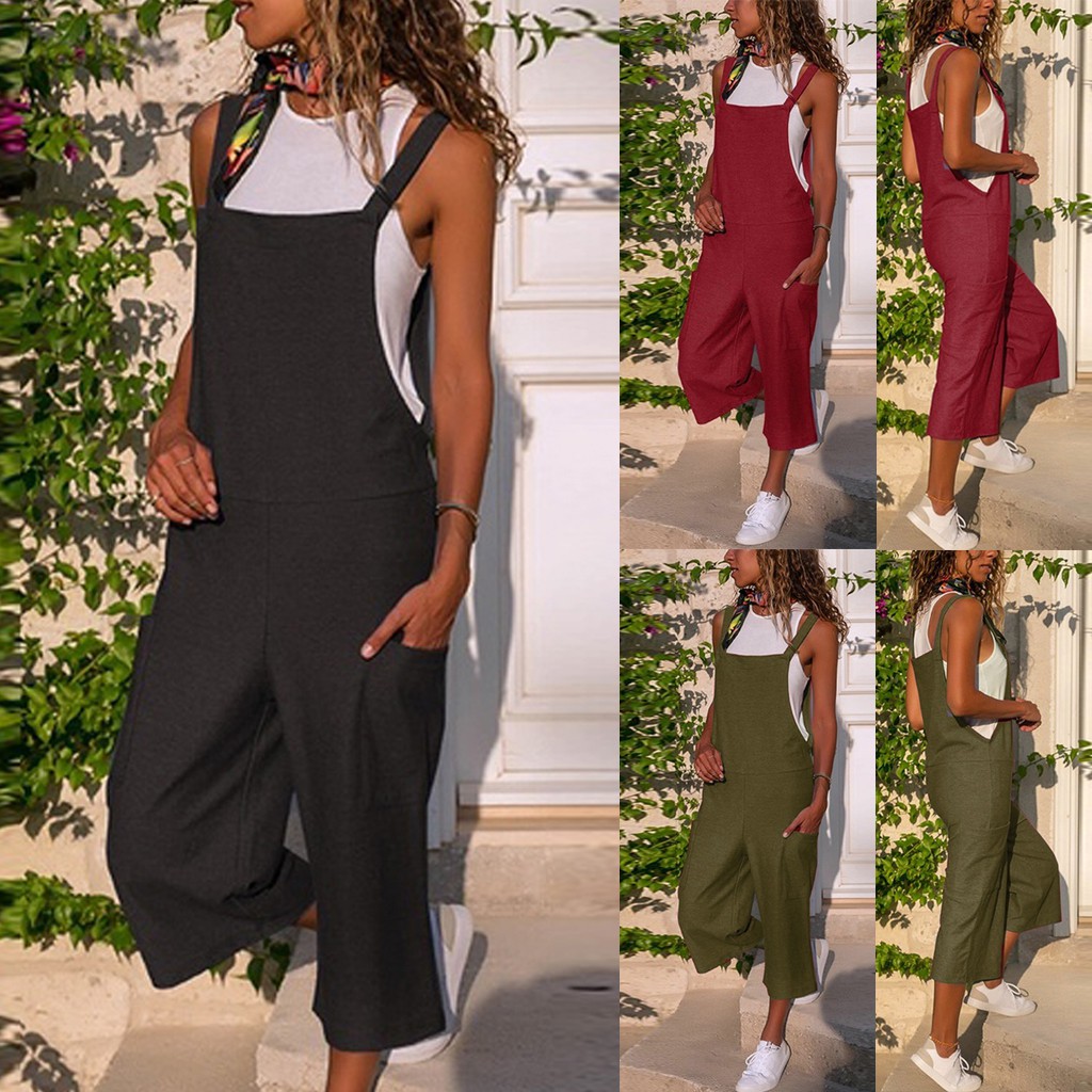 loose cotton jumpsuit