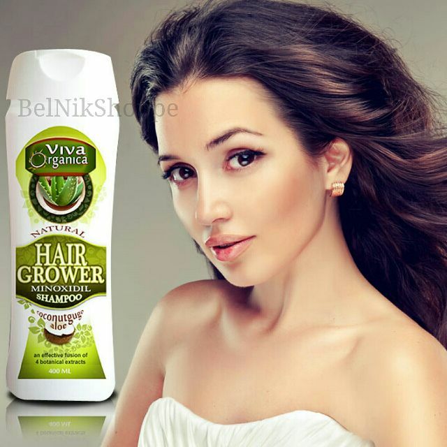 Viva Organica Natural Hair Grower Minoxidil Shampoo 500ml