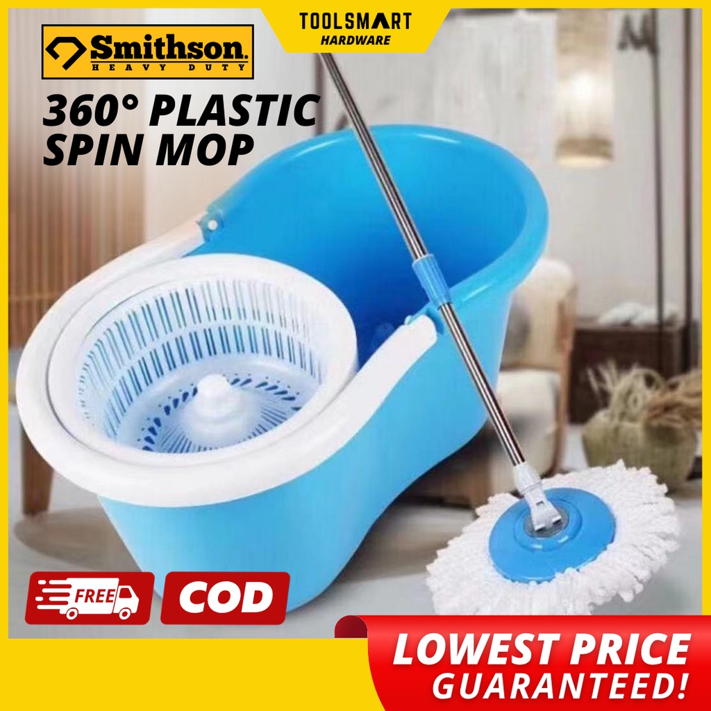 Smithson Magic Spin 360 Rotating Easy Floor Plastic Mop Magic Spin Mop