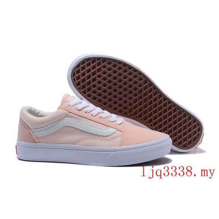 low top pink vans