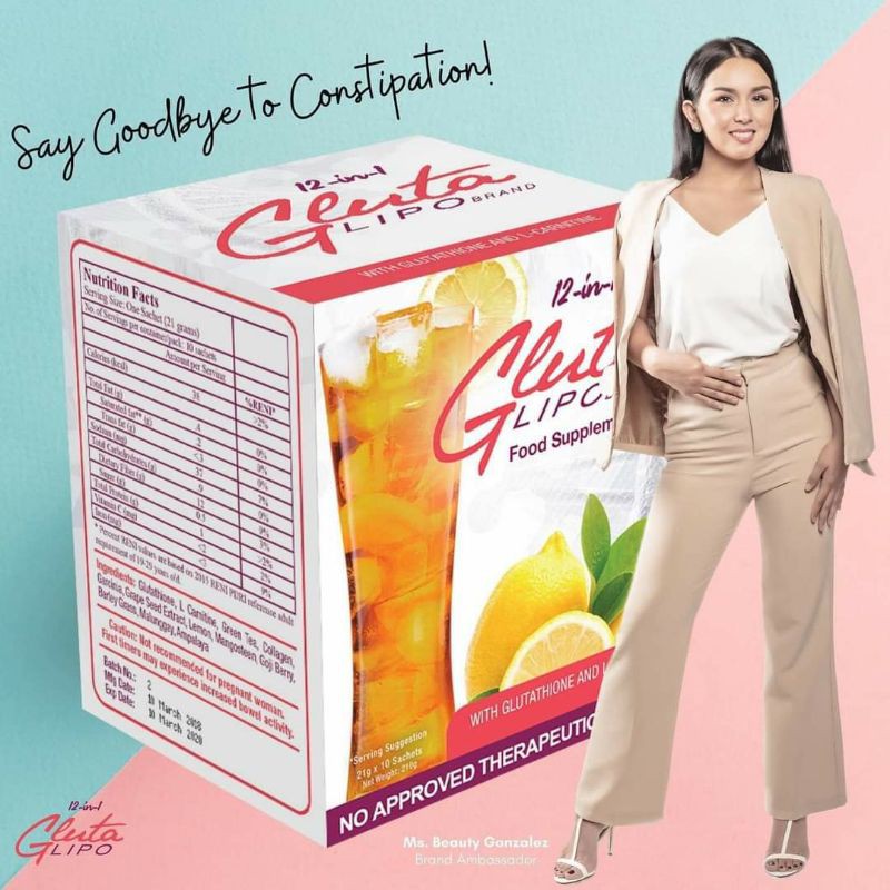 Glutalipo Juice 12in1 (10 sachets) Shopee Philippines