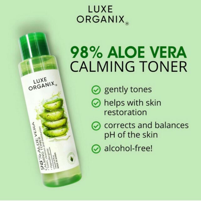 toner with aloe vera