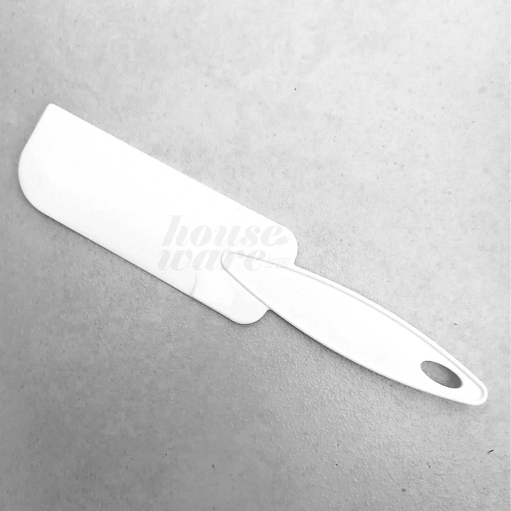 Baking Spatula Plain All White ( Flexible Plastic ) Shopee Philippines
