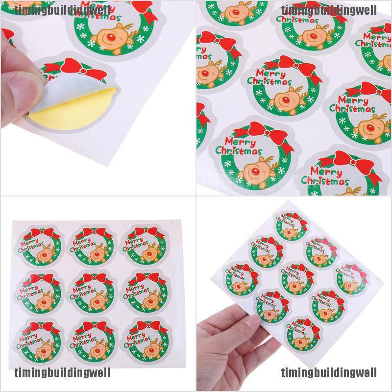 Twph Worthy 90pcs Merry Christmas Sealing Stickers Diy Gifts Labels Candy Packaging Tags Jelly Shopee Philippines