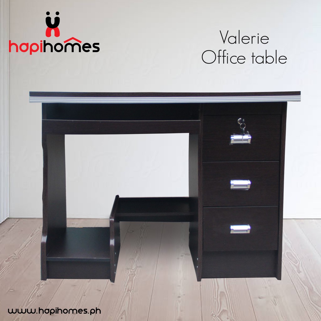 Hapihomes Valerie Office Table (100cm L x 50cm W x 75cm H) | Shopee  Philippines