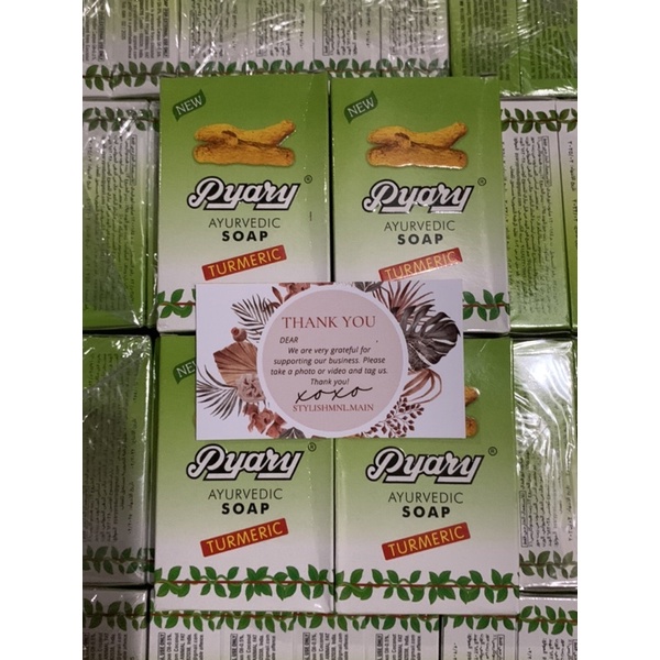 PYARY TURMERIC SOAP 1PACK Shopee Philippines
