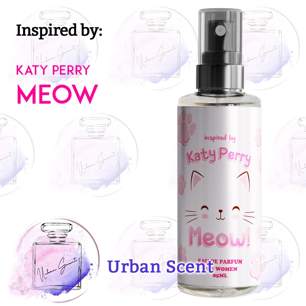 URBAN SCENT Katy Perry Meow Inspired Oil Based Perfume 85ML | Shopee ...