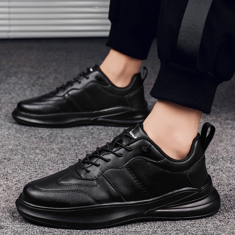 work shoes mens black