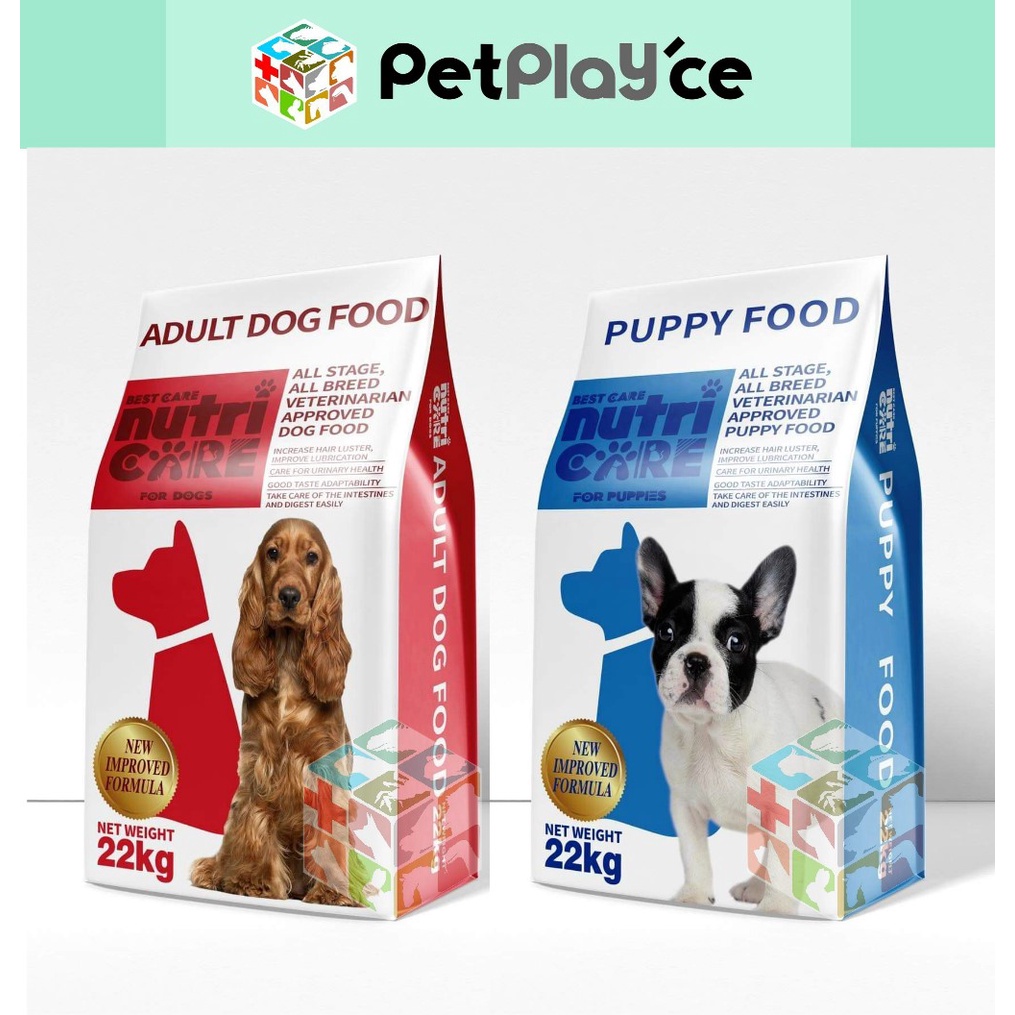 NutriCare Veterinarian Approved Formula Dog Food Adult Puppy 22kg 