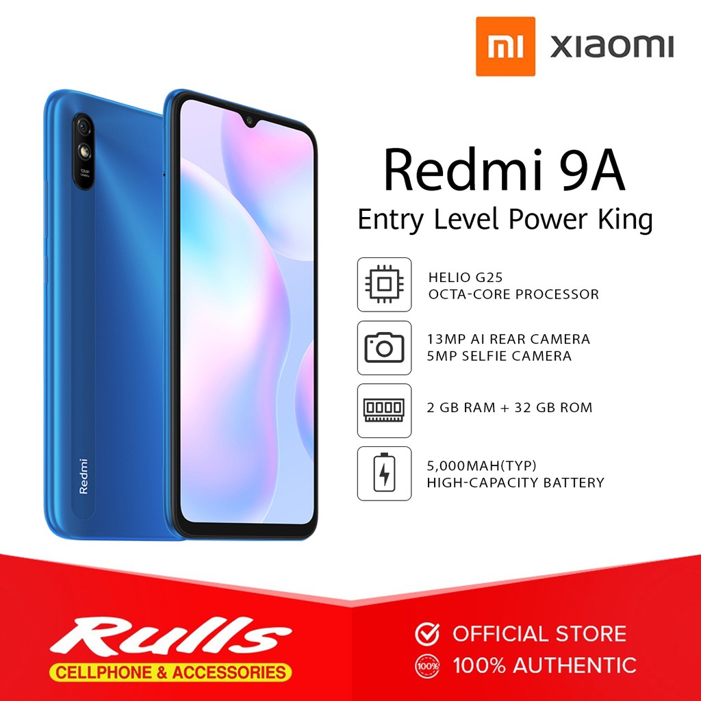 Xiaomi Redmi 9A 2GB RAM + 32GB ROM | Shopee Philippines
