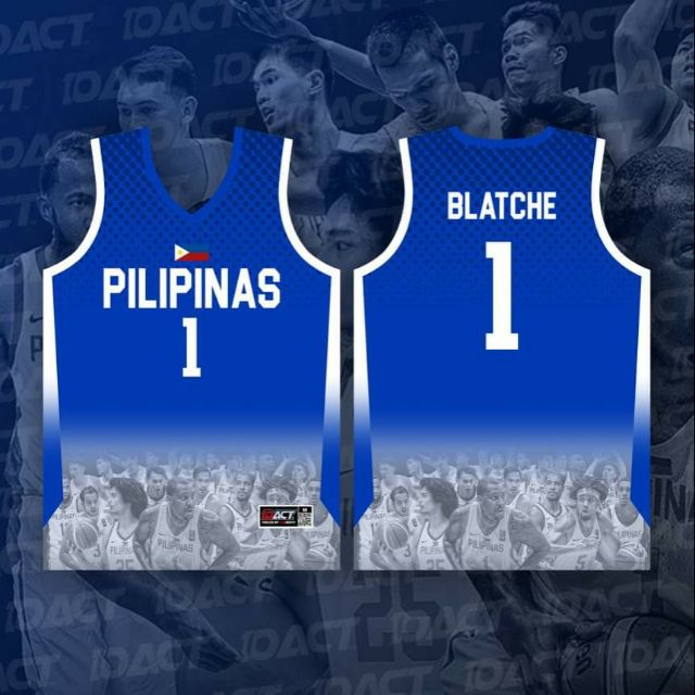 10ACT Gilas Pilipinas Casual Jersey | Shopee Philippines