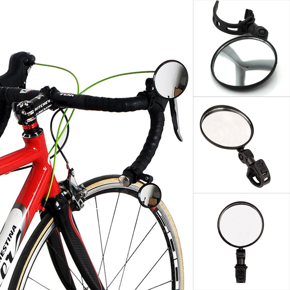 Useful Adjustable Bike Bicycle Cycling Handlebar Convex Side Rear View