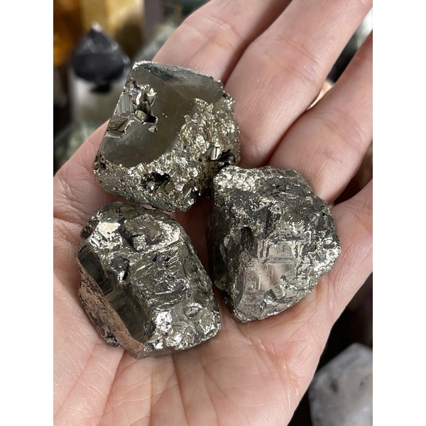 Pyrite  Stone nature Ore Particles Crystal Gold Raw Gem cumulative accessories 