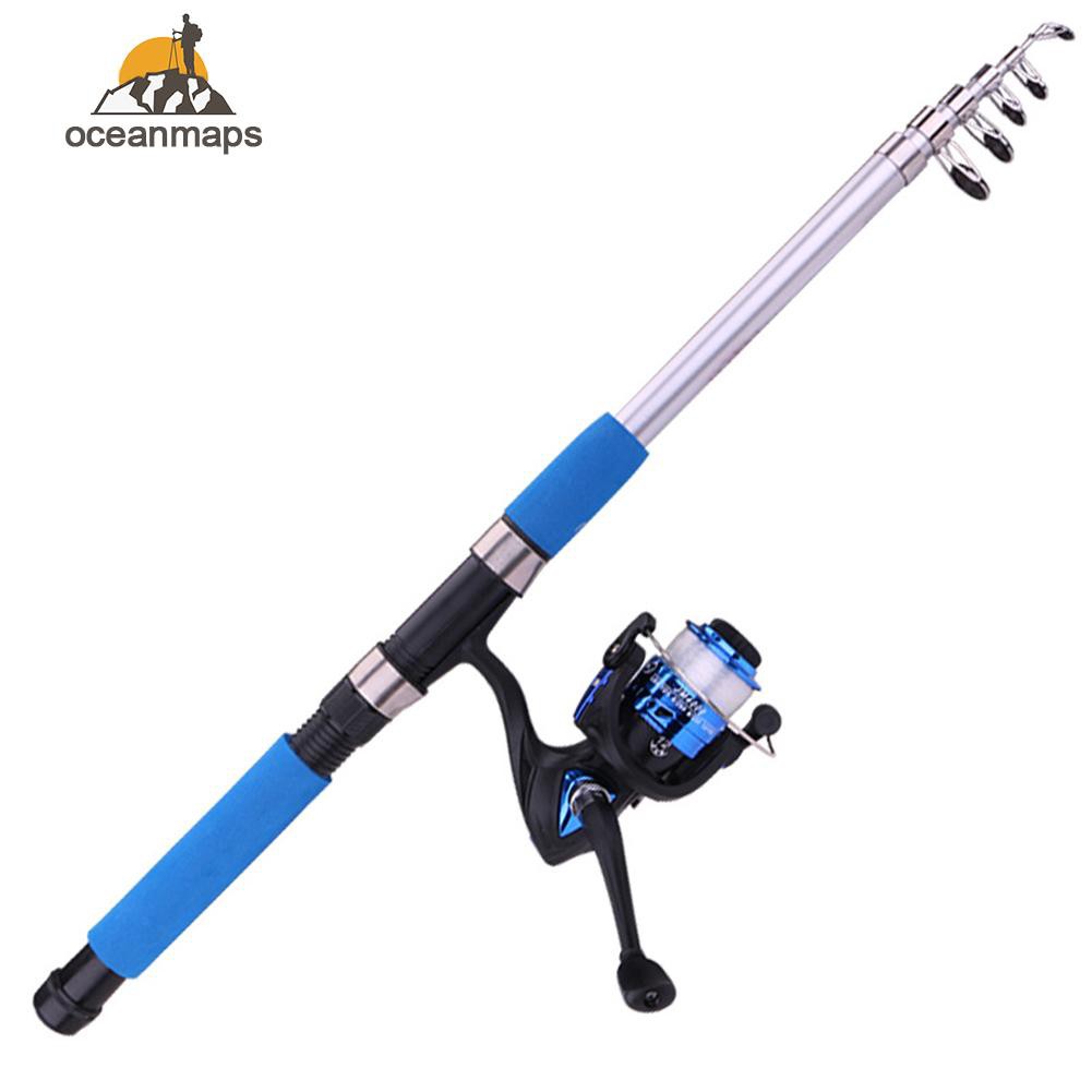 trekking pole fishing rod